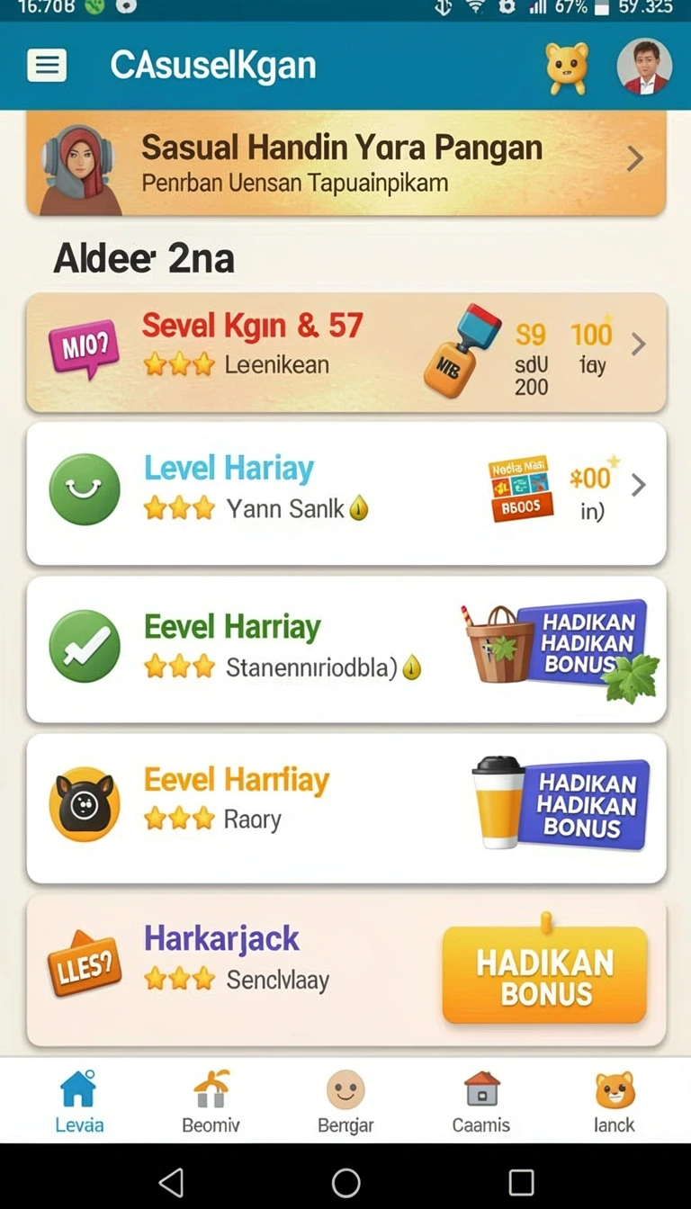Tampilan Aplikasi tentoto Terpercaya untuk Android